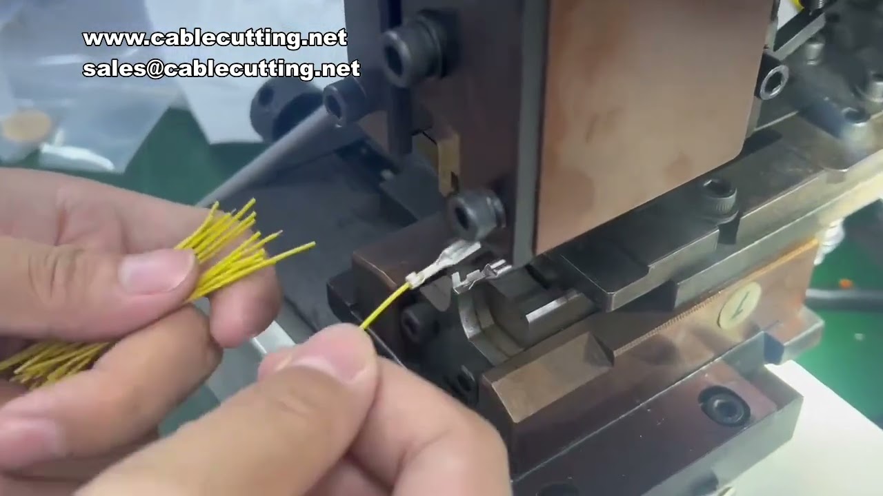 1.5噸 110V 半自動端子壓接機｜附壓接模具，提升線束加工效率