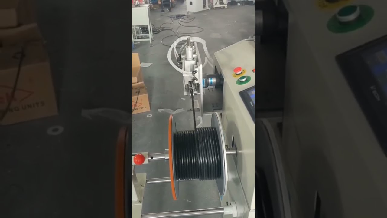 自動繞線機｜計米、排線、裁切、捲線一體機｜工廠自動化設備