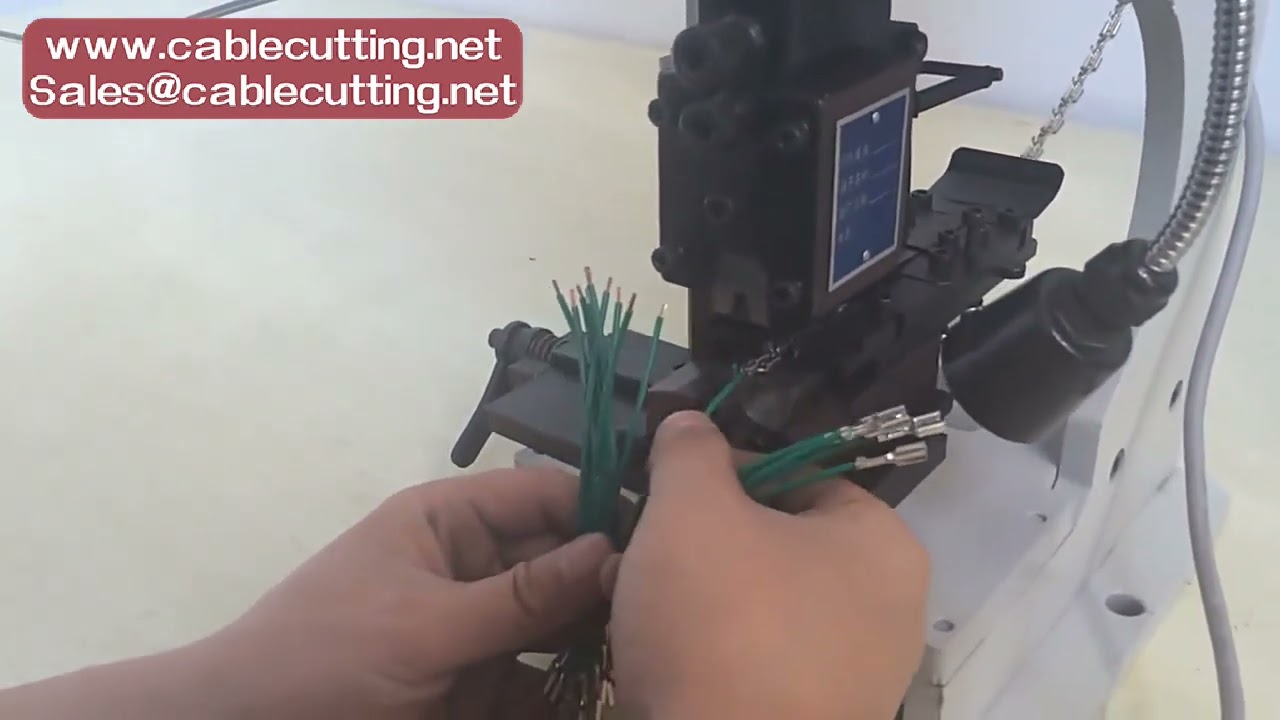 1.5T 全自動端子壓著機｜高速低噪音端子機｜提升線束加工效率