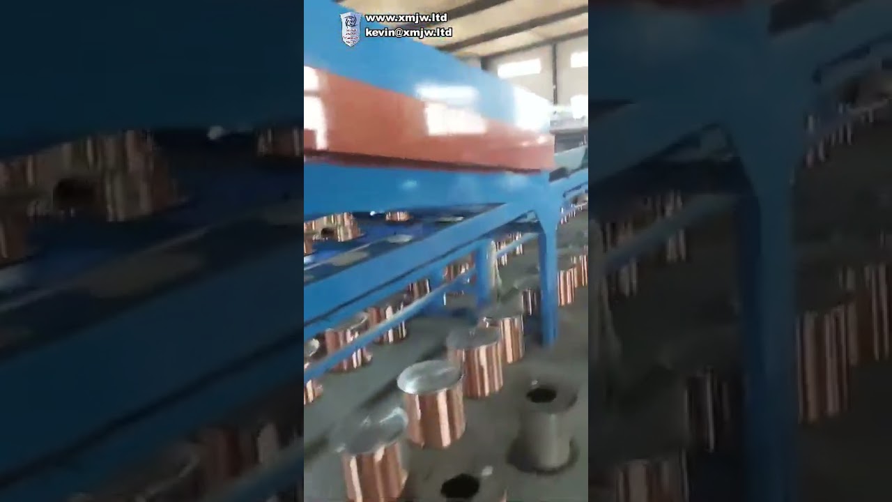 48頭銅線管式退火機｜高效能多頭退火設備