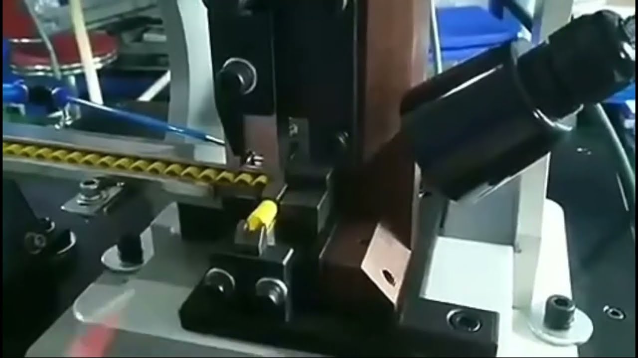 震動盤絕緣管電纜端子壓接機 2-4噸 | 自動化線束加工設備