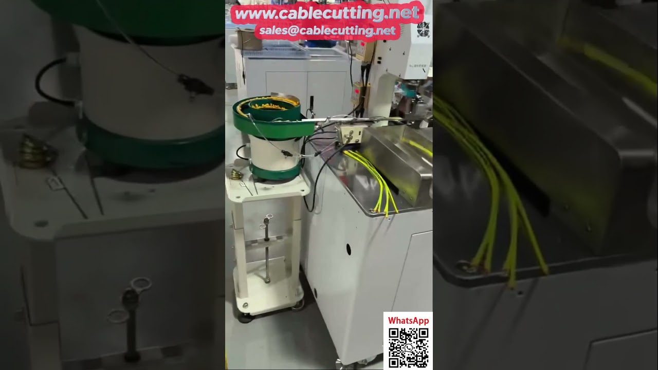 雙頭自動壓接機｜適用AWG14-26預絕緣端子，提升產線效率