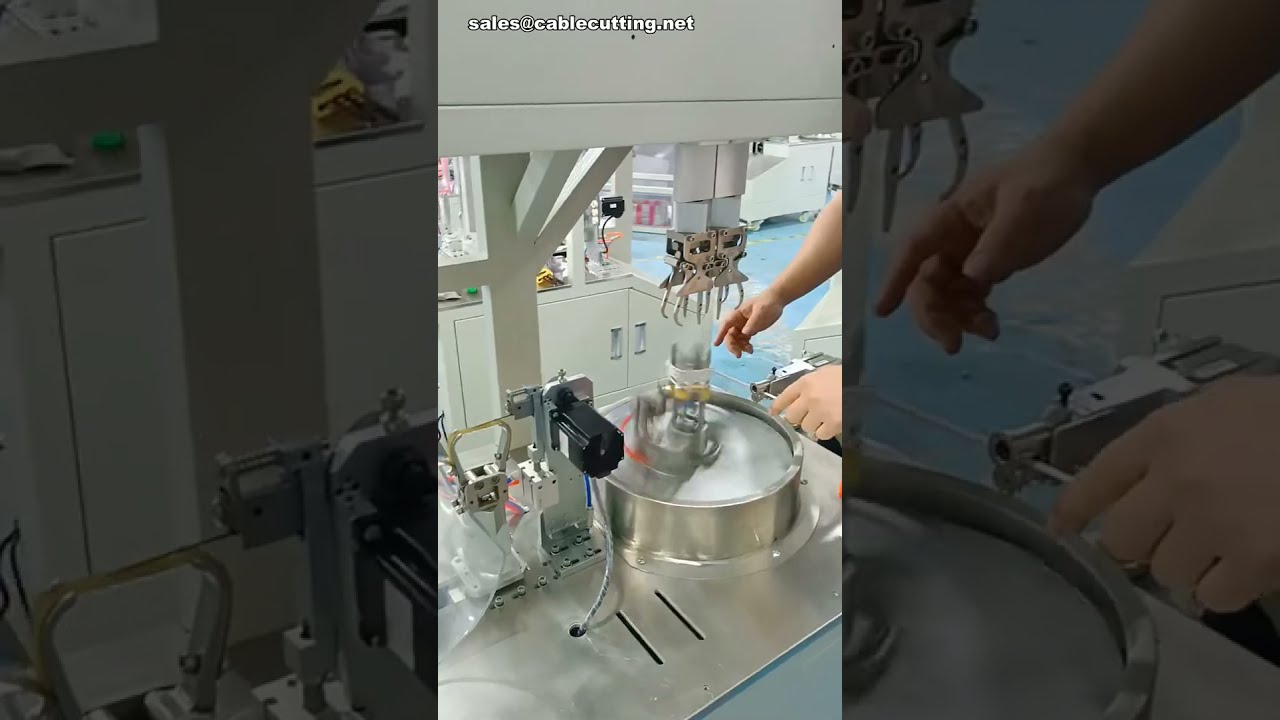 自動繞線機｜圓形單線綑紮機｜最小內徑45mm線圈包裝設備 #工廠 #機械
