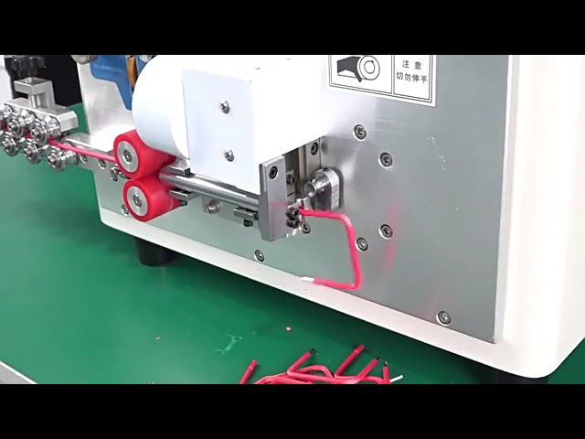 全自動氣壓式電線剝線折彎機｜觸控螢幕雙輪電纜彎曲機 30-90mm