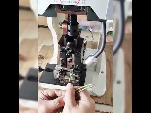 1.5T-2T 自動端子壓接機｜線材壓接模具組｜高效電纜加工設備