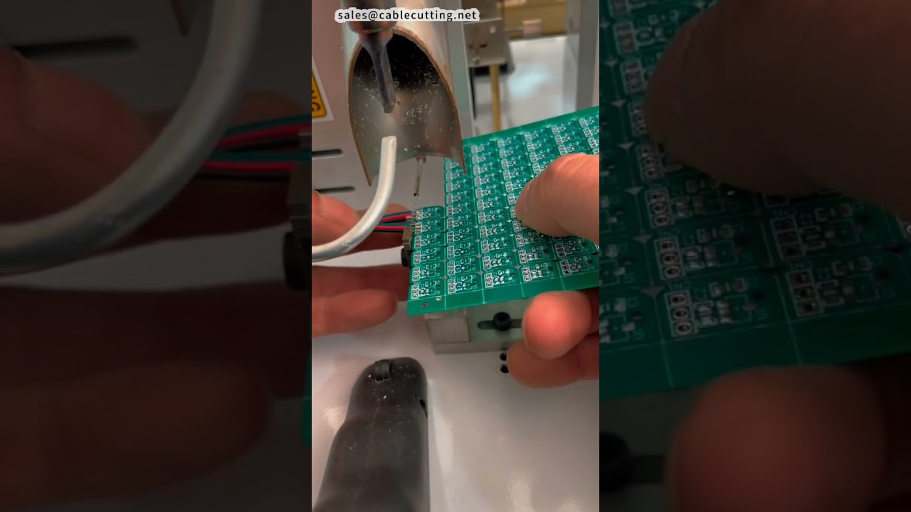 半自動焊錫機｜工廠直銷・高效線材加工設備