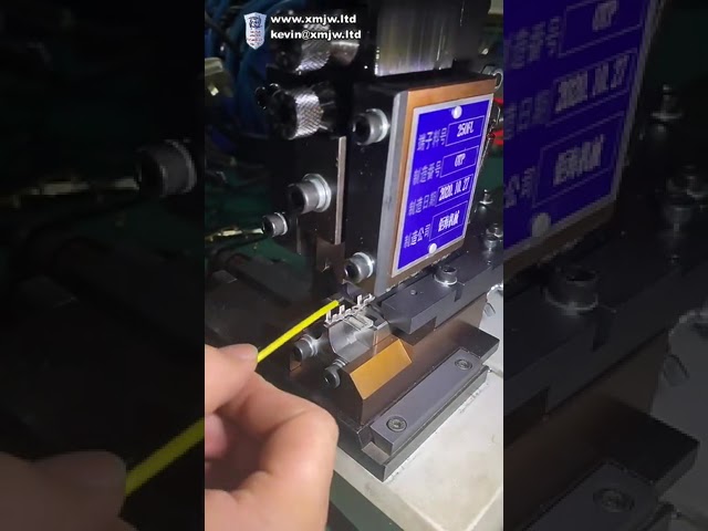 【超靜音】4T端子壓接機｜最佳價格｜線束加工自動化設備