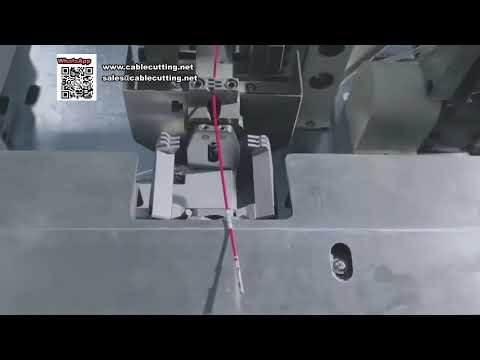 全自動雙頭端子壓接與號碼管套入機 — 高效線束組裝解決方案