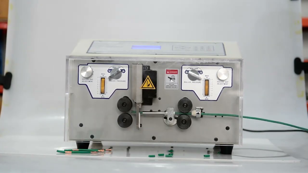 電腦自動剝線機 SWT-508 JE/JES 觸控螢幕控制 0.1-8mm² 高效線材加工