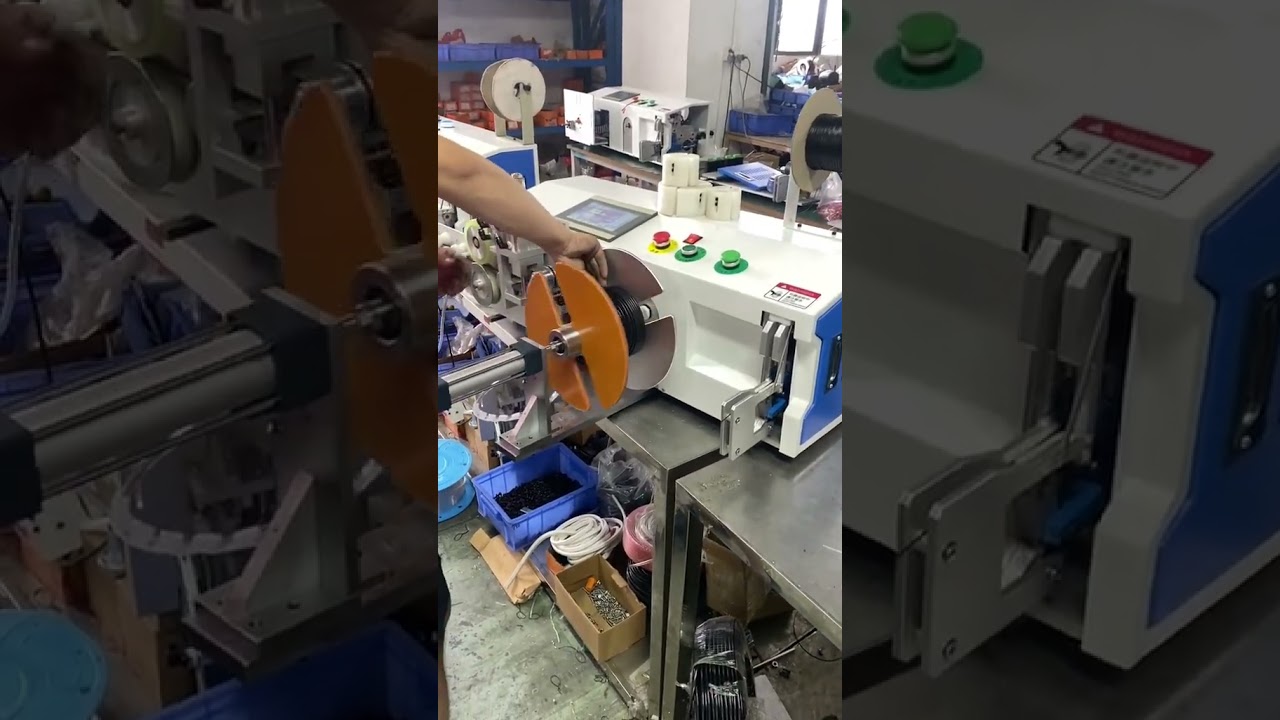 一機搞定！快速便捷的線材加工機：自動盤線、綑綁、裁切一次完成