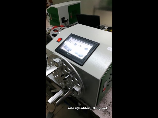 自動尼龍線綑紮機｜高效電纜束線包裝設備