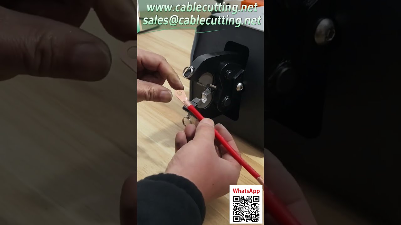 氣動壓接機｜高效壓接開口鼻 5-300A｜工廠自動化必備