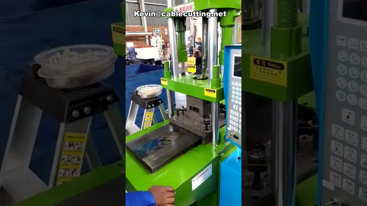 印度全電動立式塑膠插頭製造機 | 高效工廠自動化解決方案