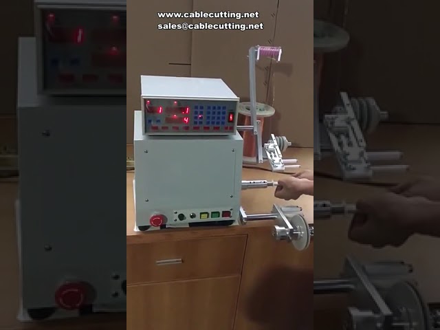 電腦CNC自動繞線機｜0.01-1.0mm電線專用｜110V/220V高效能線圈繞線設備