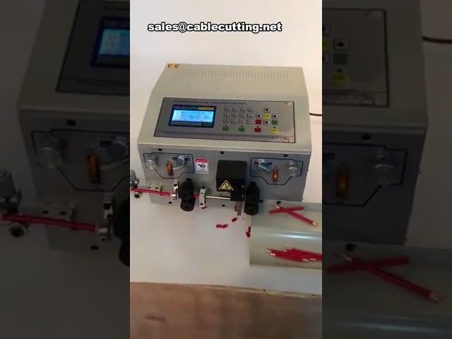 高速鑽石金屬線材切割機｜電纜加工設備｜工業自動化切割解決方案