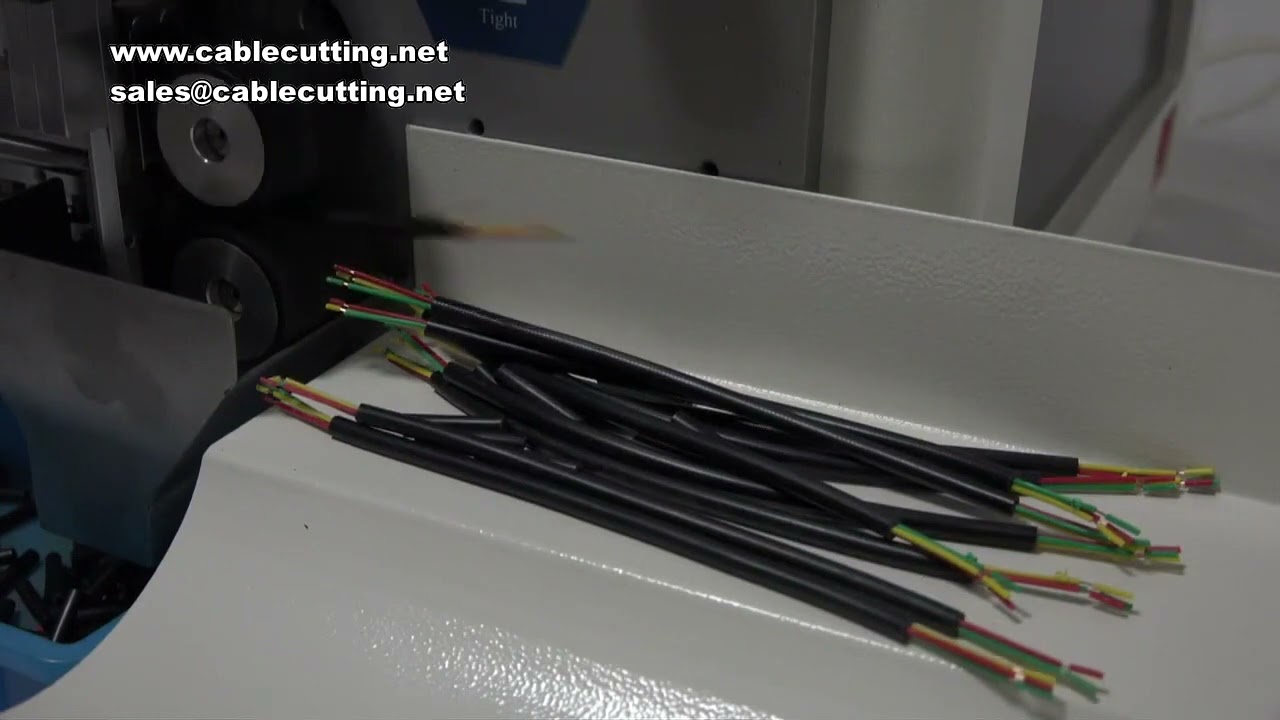 220V/110V 自動多芯線剝線機｜3-10mm 電纜剝皮機｜每小時500-1000條｜八輪驅動高效能