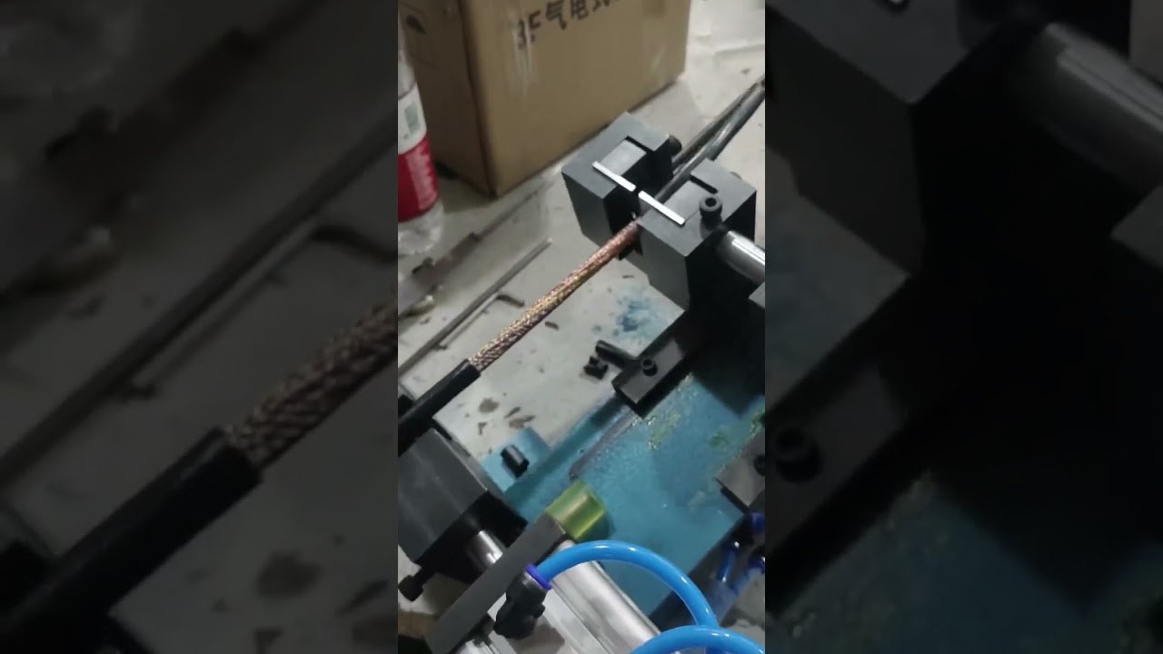 7mm電線剝皮機｜25cm長度外皮剝除｜工廠自動化設備