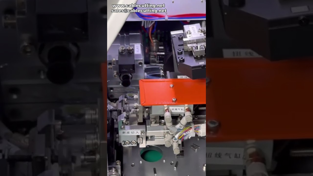 全自動管型端子壓接機｜精準四邊壓接技術，提升線束加工效率
