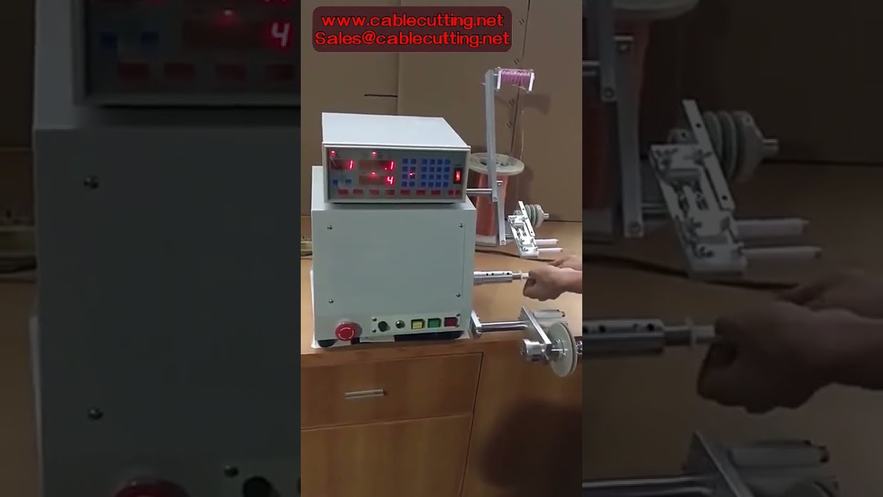 CNC 810/820 電腦全自動繞線機｜750W/400W 強力馬達，適用0.03-1.2mm線徑