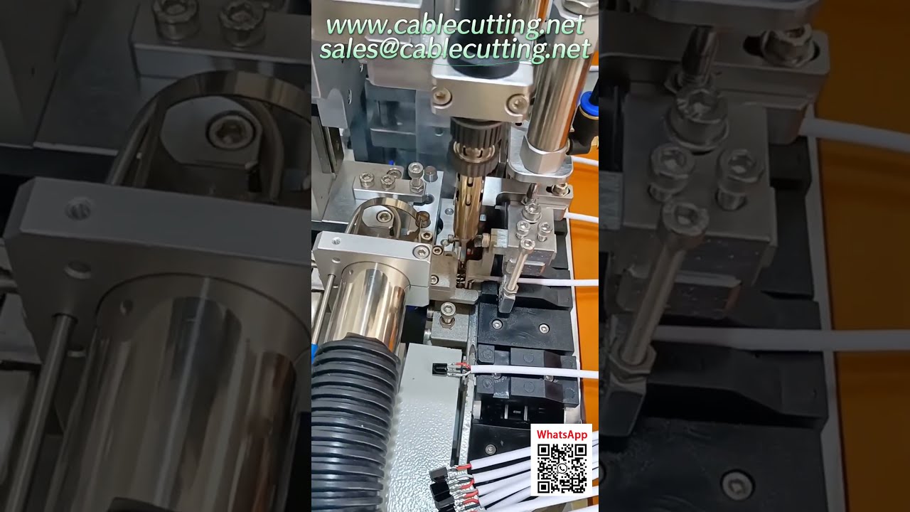 自動送線剝線焊接機｜振動盤供料系統｜高效線束加工設備