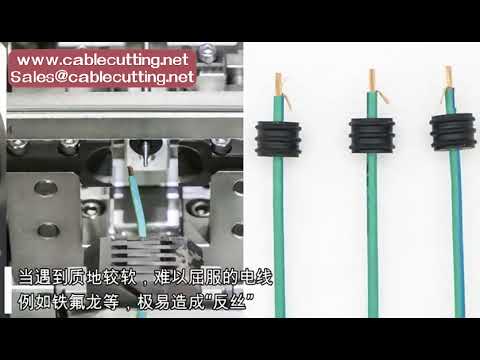 全自動裁線剝皮端子壓著機，附送密封圈功能