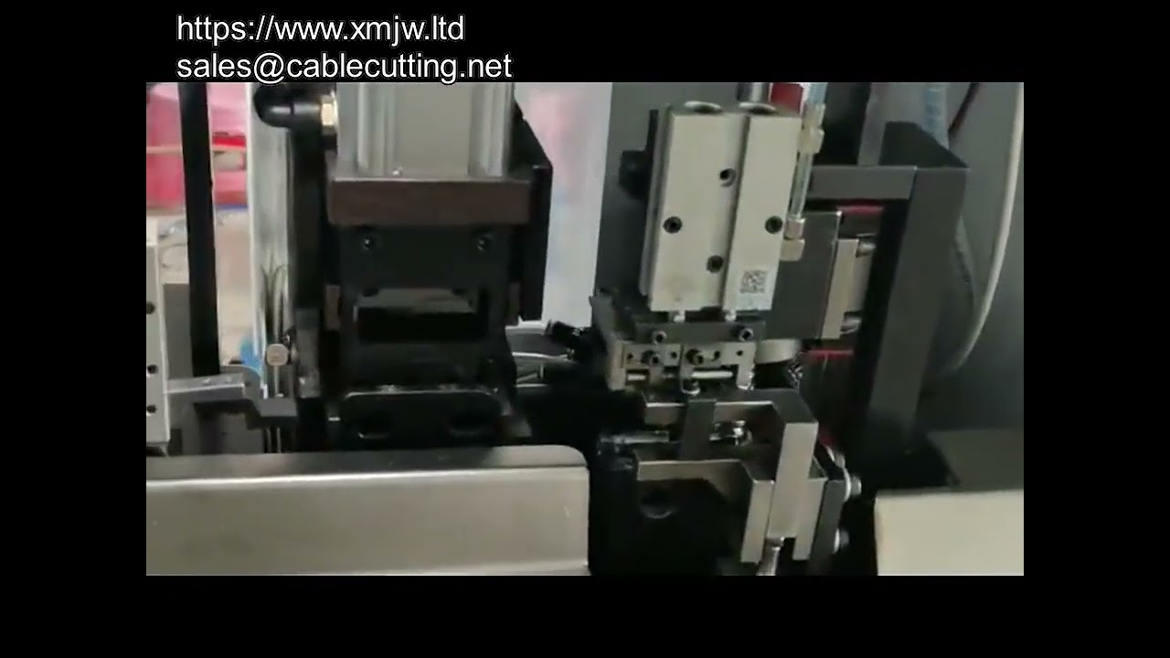 全自動裁線剝線壓端子機｜高效能端子壓接設備