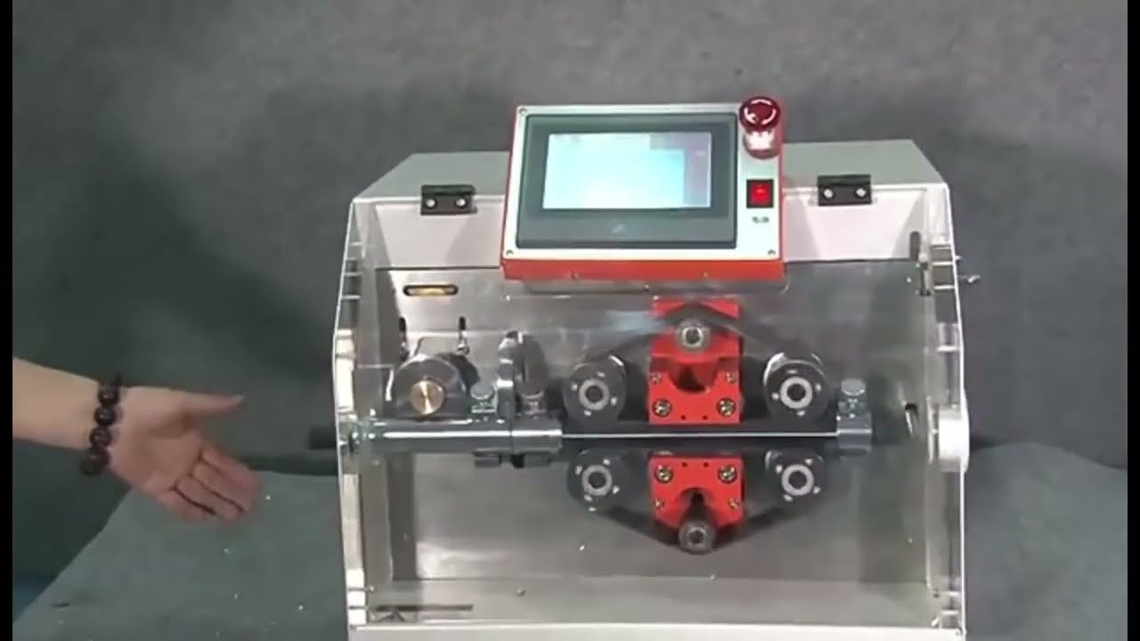 全自動波紋管電纜裁切機｜塑膠軟管電線切割設備