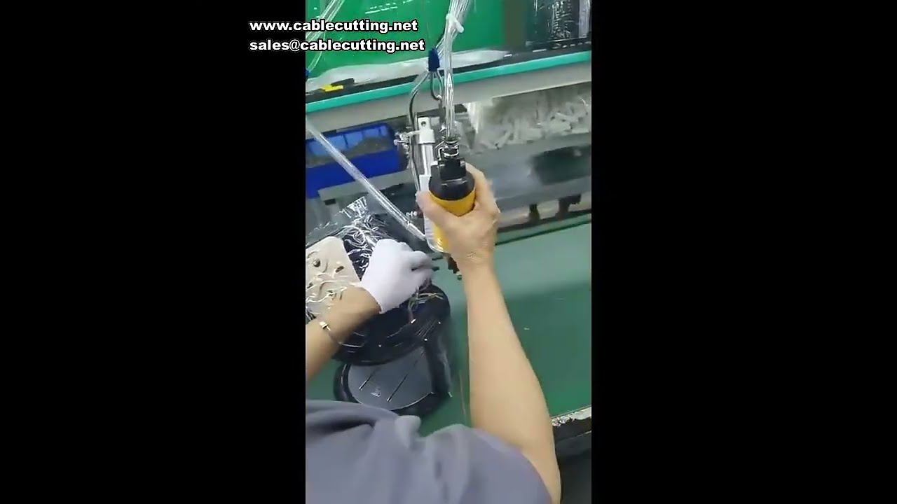 自動壓接端子機｜白色奶嘴接線端子台｜電線連接器夾具