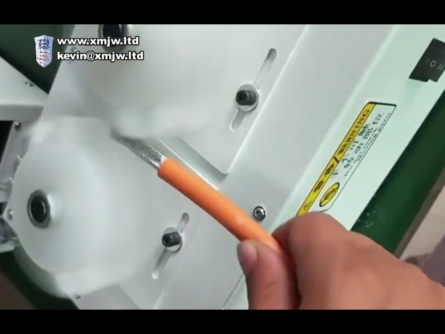 銅線刷毛機｜編織屏蔽電纜梳理設備｜高效線纜加工利器