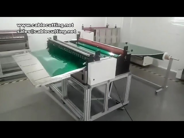 自動薄膜裁切機｜塑膠片裁切機｜PVC薄膜橫切機｜高效精準裁切