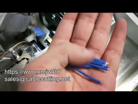 全自動USB數據線充電線裁切剝皮扭線機｜高效線材加工設備
