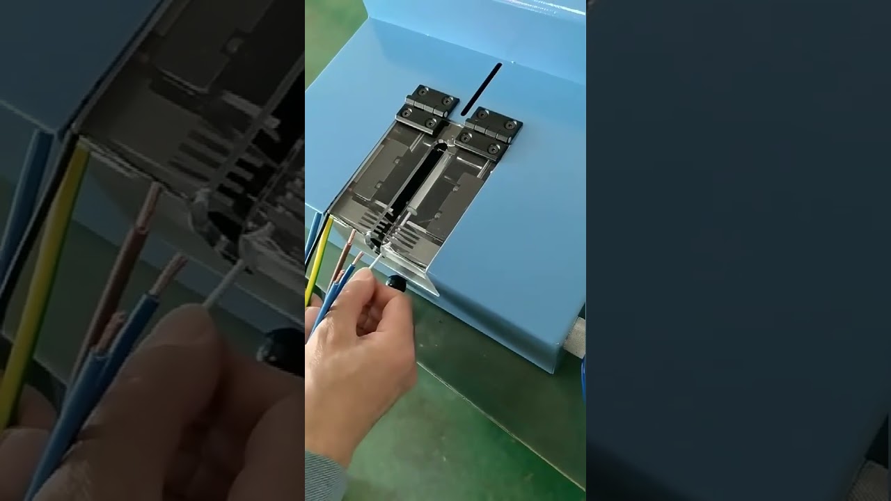 LY氣動高精度感應式桌上型電線剝皮裁切機｜最大10平方線徑
