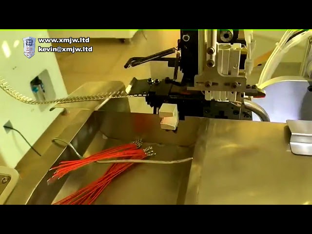 全自動三頭端子壓接機｜高效精密線束加工設備