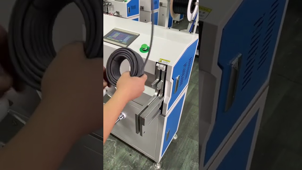 多功能自動繞線機｜計量、裁切、分類、捆紮一機搞定