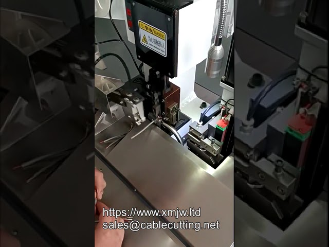 WPM 6800x 高速半自動多芯線剝線壓端子機｜提升產線效率