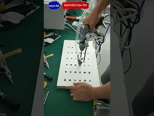手持式自動鎖螺絲機｜35mm螺絲自動送料機｜木工組裝效率神器