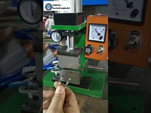 高溫電纜剝線機｜200-300°C 氣動式 3-10mm 尼龍編織線熱剝機