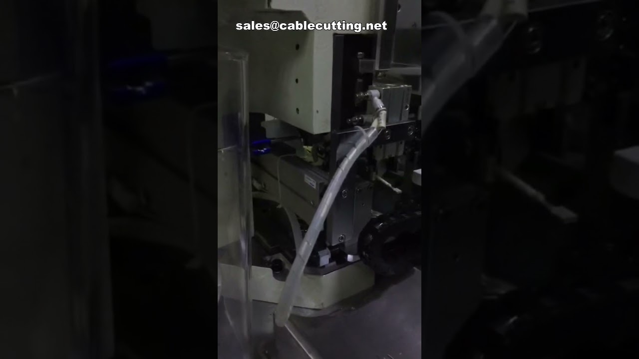 熱敏電阻與電線裁切剝線壓接端子機｜自動化線束加工設備