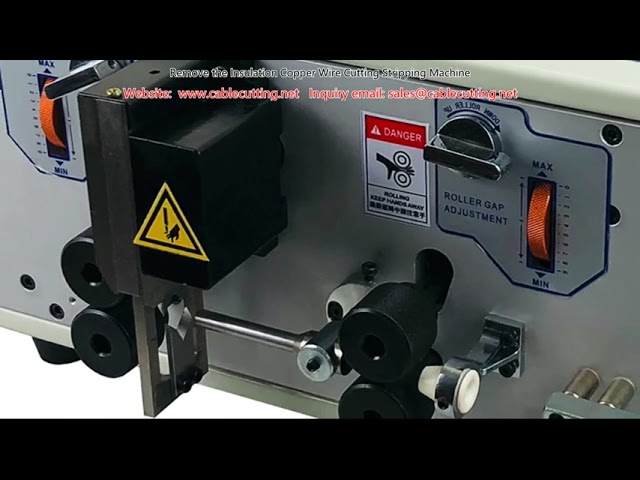 銅線剝皮機｜高效自動化去除絕緣層｜切割剝線一機搞定