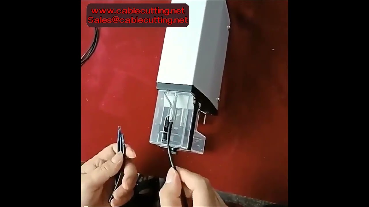 便攜式感應氣動剝線機｜高效多芯線剝線神器