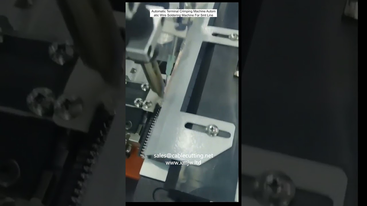 SMT產線必備！全自動端子壓接與焊線機，提升工廠自動化效率