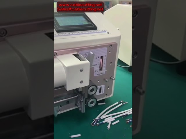 圓形PVC電纜剝線機 | 多芯線自動裁切剝皮設備