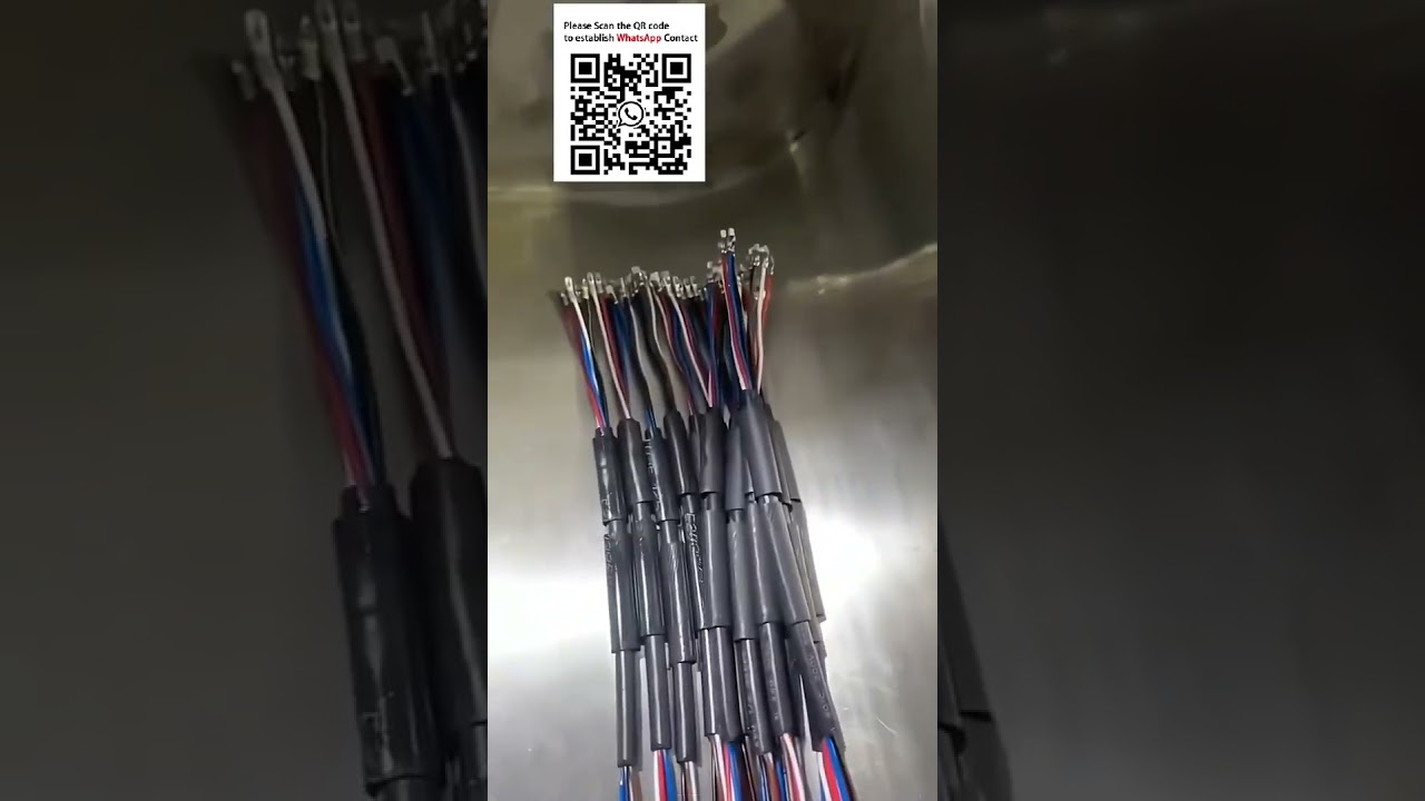 全自動多芯線雙端壓接與外殼插入機 | 高效線束加工設備