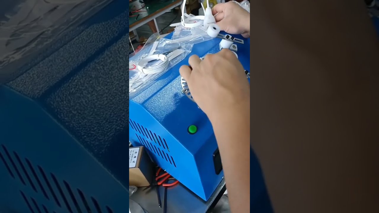 數據線紙卡繞線機｜工廠自動化設備｜高效包裝解決方案