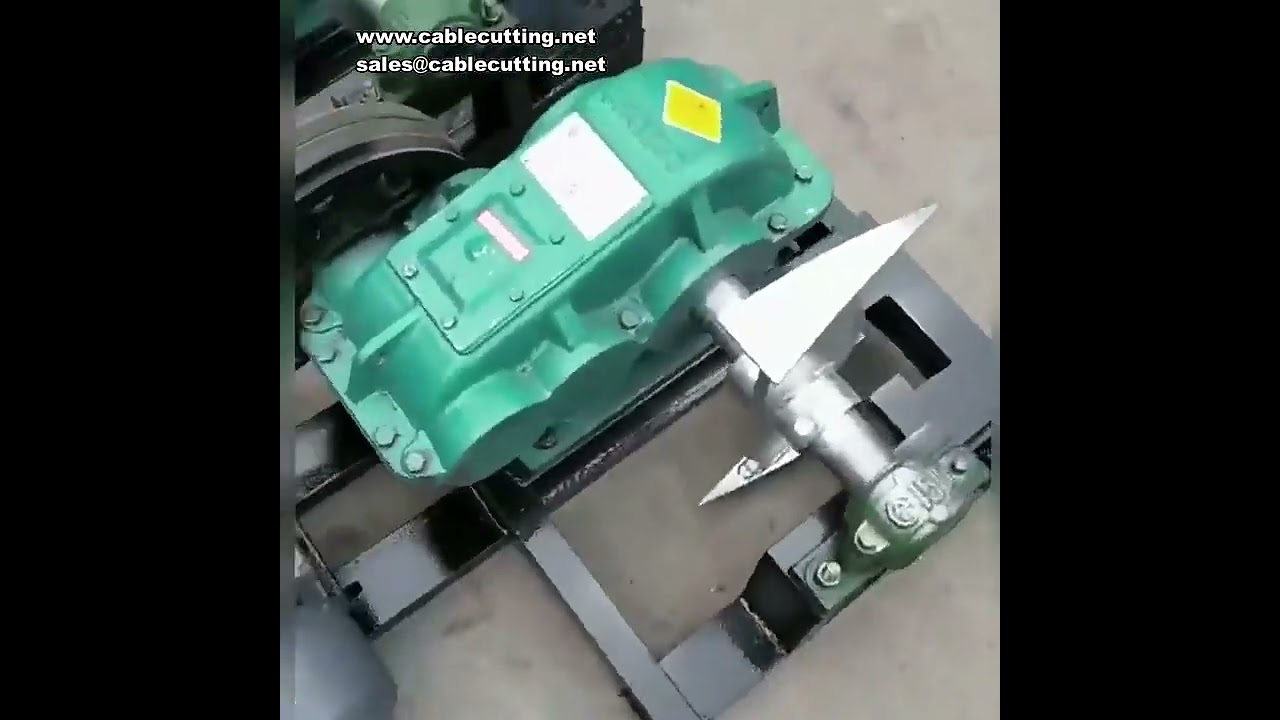 自動電動劈柴機｜高效能電動木材切割機｜專業型木柴分離設備
