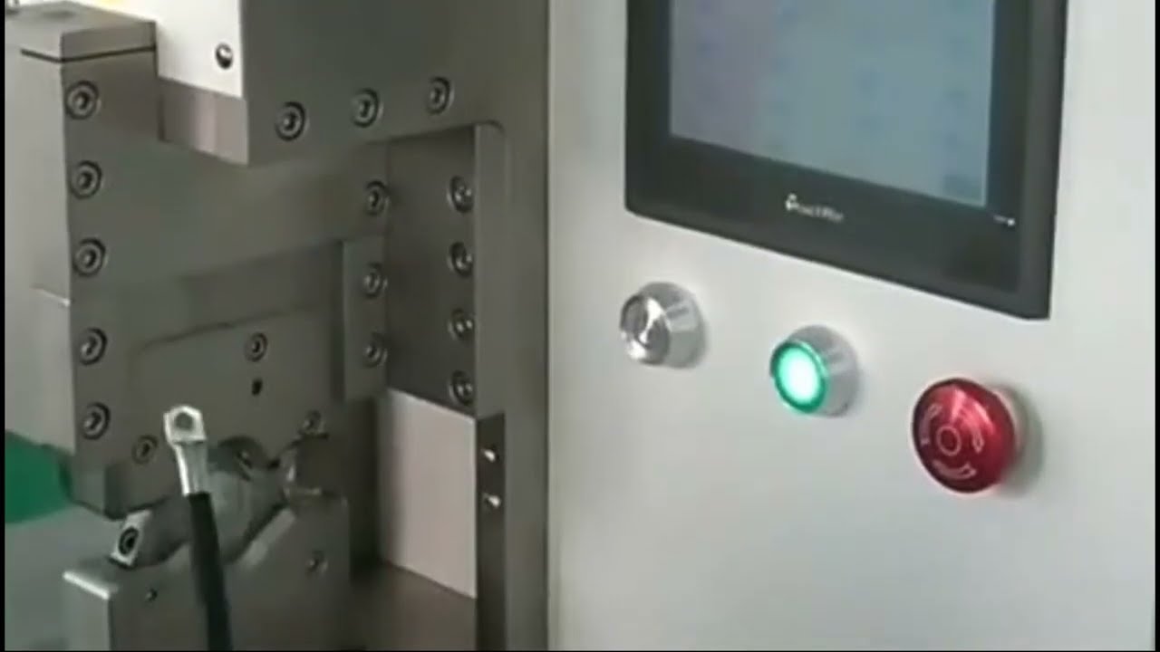 肘型六角端子壓接機 | 電纜製造設備 | 線束組裝自動化