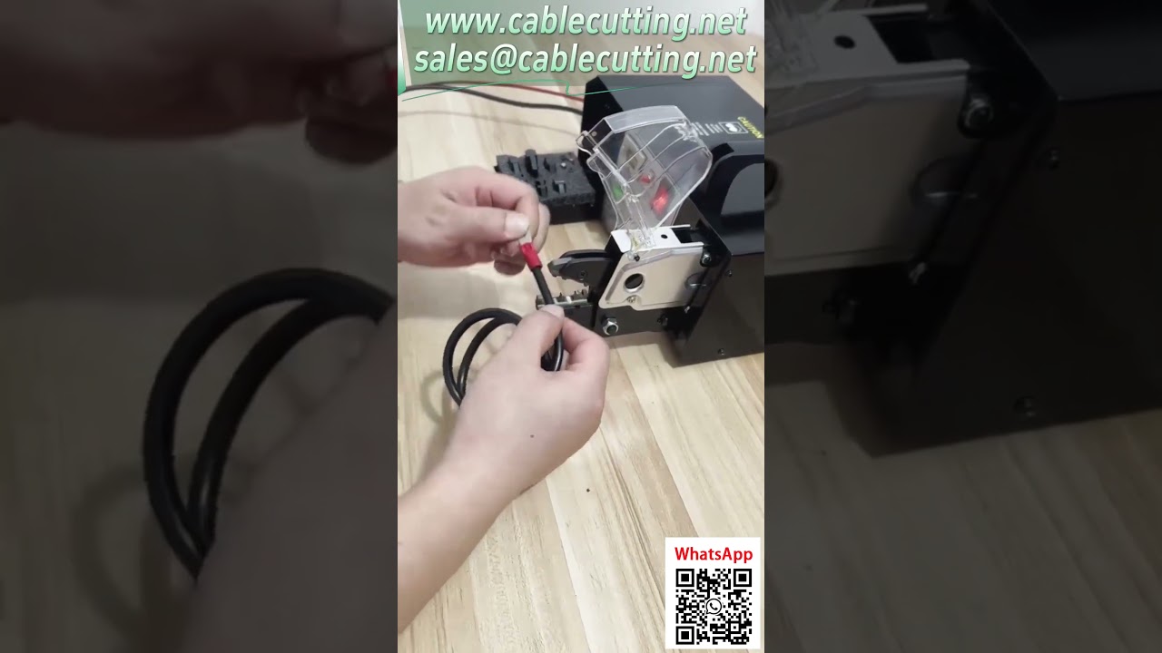 電動端子壓接機｜RV8 4端子實操示範｜高效自動化線束加工