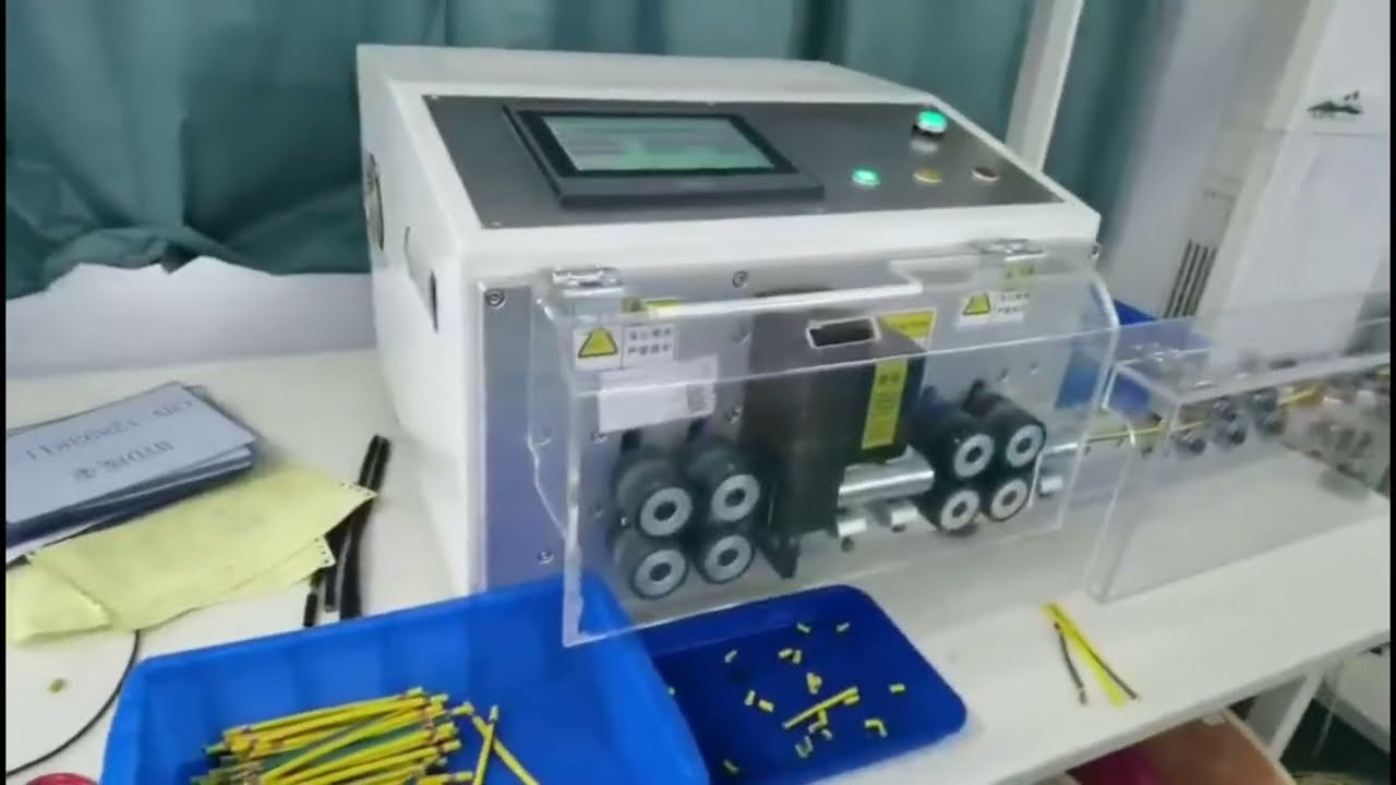 全自動多芯電纜剝線機｜6-70平方毫米電線裁切剝皮設備