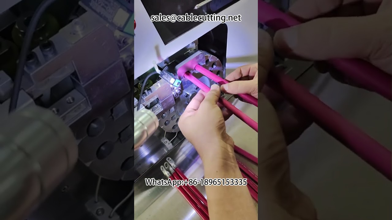 新能源線束加工必備！熱縮套管機 #自動化線束設備