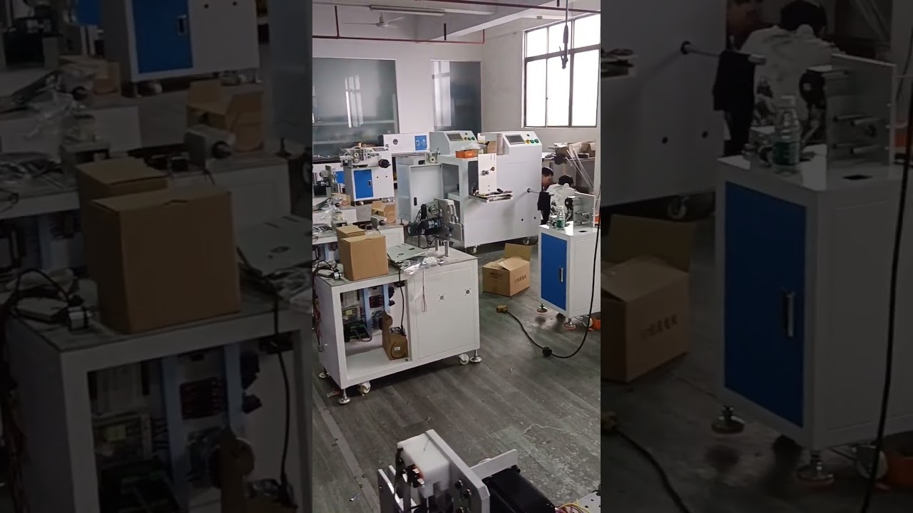 自動化設備製造商｜計米繞線機車間實拍 #機械